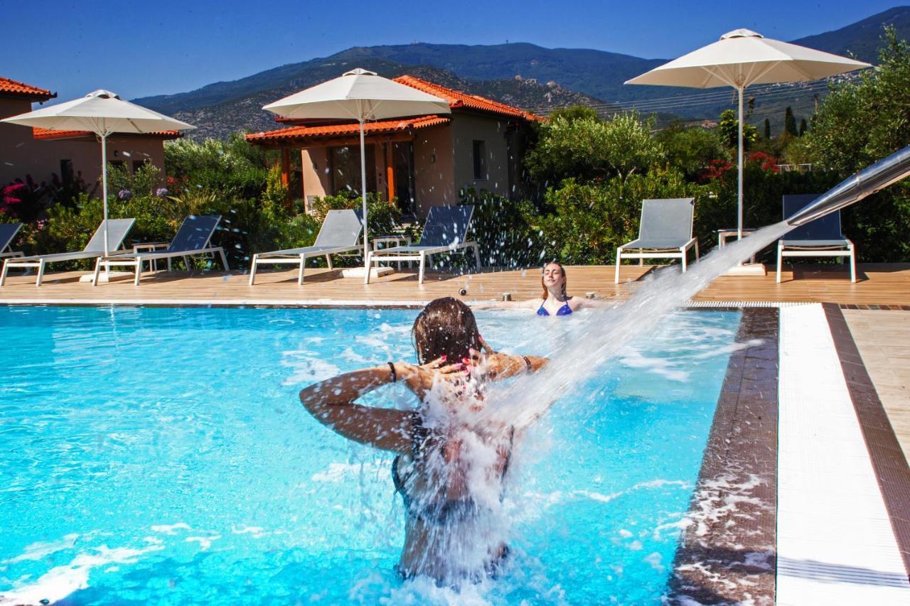 Elite Cottages Káto Lekhónia Eksteriør billede